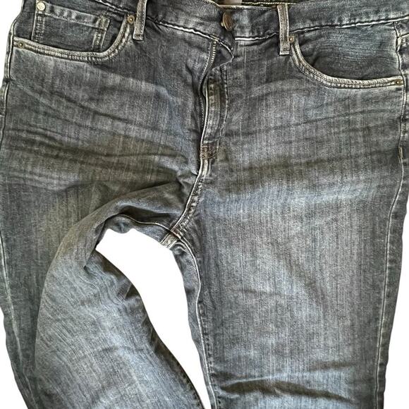 Eddie Bauer women’s size 12 boyfriend fit relaxed leg flannel lined jeans - Picture 6 of 9